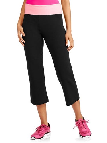 Juniors' Flare Cropped Yoga Pants 