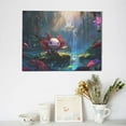 thumbnail image 6 of Balery Pond Cute Axolotl Pattern Canvas Decorative Picture – 30x40in Premium Wall Art, Modern Canvas Print for Home Decor（Horizontal）, 6 of 6