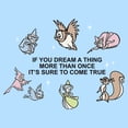 thumbnail image 2 of Men's Sleeping Beauty Dream More Than Once Quote Graphic T-Shirt, 2 of 4