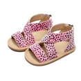 thumbnail image 2 of Bébé Garçons Filles Sandales Léopard Anti-Dérapantes Semelle en Caoutchouc Bambin Chaussures de Randonnée Extérieure, 2 of 5