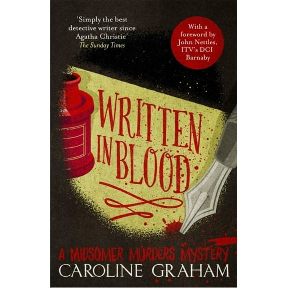 Written in Blood Caroline Graham (Paperback)