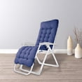 thumbnail image 4 of Cojín para silla reclinable de jardín Cojín para tumbona Cojín para asiento de playa Cojín largo, para patio interior Oficina Silla al aire libre Zulema Cojín reclinable, 4 of 8