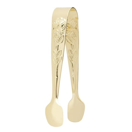 Tong Sugar Gold Plate Rose