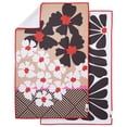 thumbnail image 6 of RITZ Waffle Microfiber Kitchen Towel, 2-Pack Set – White Black Flowers and Moons – Absorbent Dish Cloths 18" x 28" – 80% Recycled Polyester – Eco-Friendly, Lint-Free, Machine Washable, 6 of 6