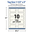 thumbnail image 5 of Avery Rectangle Price Tags, 1-1/2" x 3", Matte Ivory, 250 Total, 5 of 9