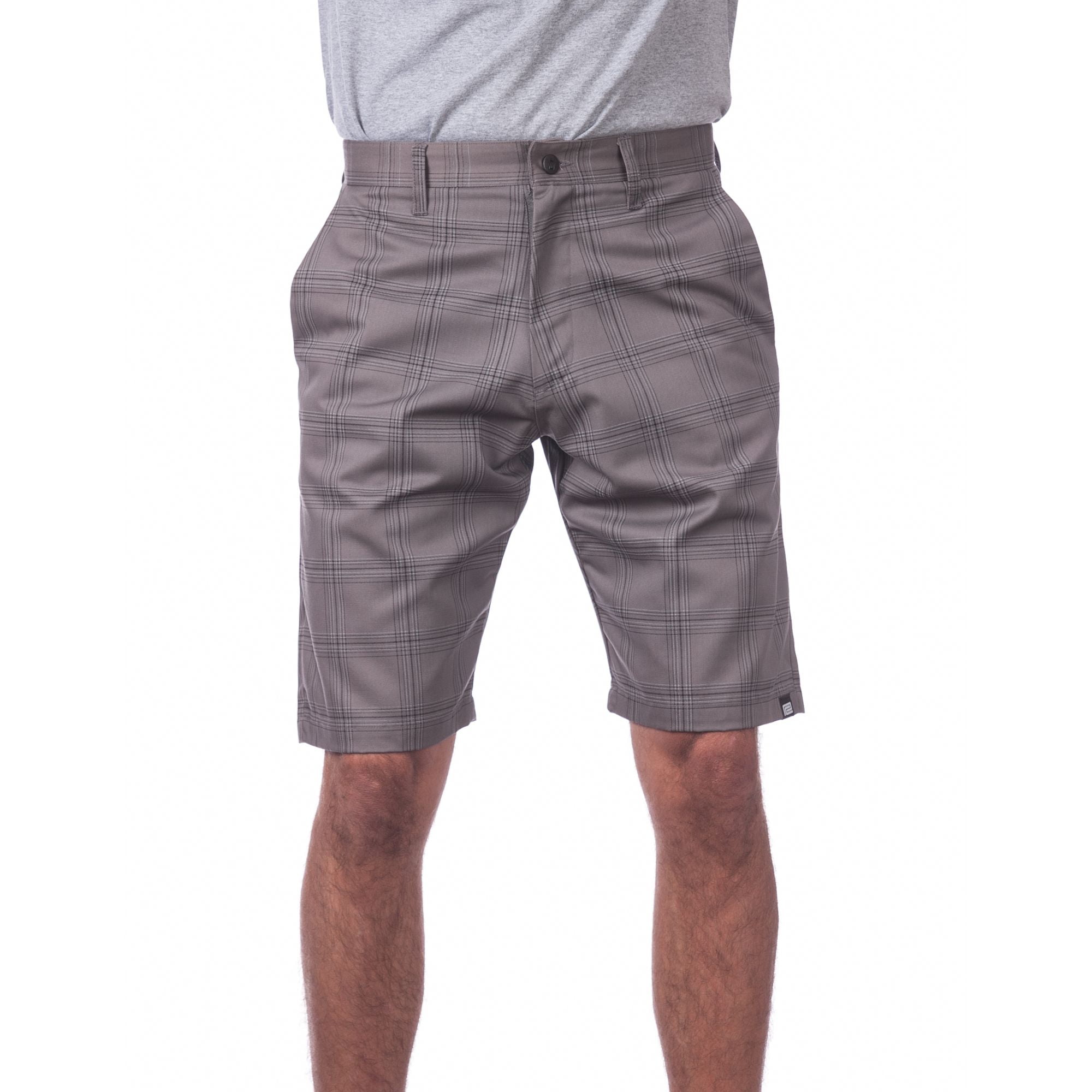 Pro Club Men's Plaid Cargo Shorts - Walmart.com
