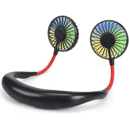 

Light Up Rechargeable Sports Portable Lazy Travel Neck Fan