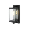 thumbnail image 3 of Elegant Lighting Julien 6 Inch Outdoor Wall Sconce In Black, 3 of 8