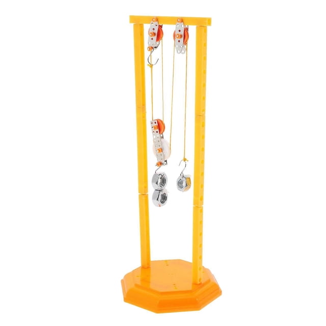 Kids Physics Experiments Pulley System Stem Building Toy with Plastic Gears