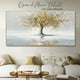thumbnail image 3 of Cuadro Decogaleria Arbol Dorado Abstracto Moderno 140x70 Cm., 3 of 4
