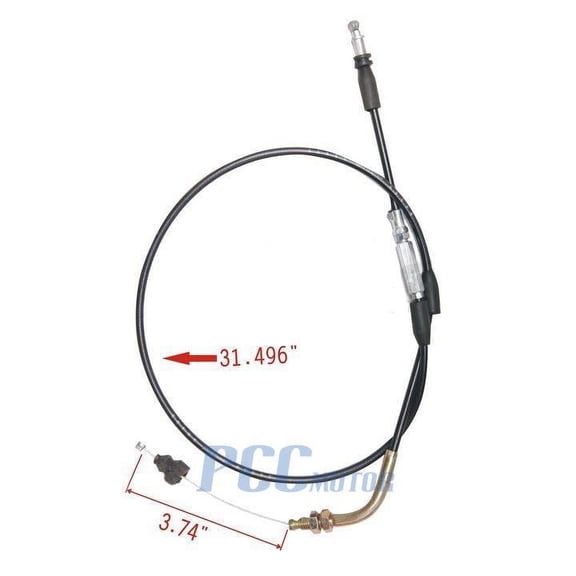 31" Throttle Cable for 50cc 125cc 150cc ATV Quad Go Kart 31 Inches GY6 CB35