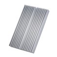 thumbnail image 3 of Disipador de aluminio plateado con 16 aletas para amplificadores de alta potencia, 3 of 6