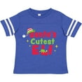 thumbnail image 3 of Inktastic Christmas Santa's Cutest Elf Boys or Girls Toddler T-Shirt, 3 of 5
