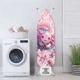 thumbnail image 3 of HELLHERO Merry Christmas Ironing Board Cover 3 Fasteners Hook and Loop Elastic Edge Ironing Board Dustproof Cover 15x54 Inch(Not Heat Insulating) Salamander Floral Pattern, 3 of 5