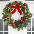 thumbnail image 5 of Colgante de bastón de caramelo de acrílico, árbol de Navidad, muleta retorcida, adorno colgante, feliz año nuevo, fiesta de Navidad, decoración del hogar, rojo y verde, 5 of 5