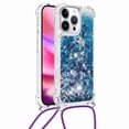 thumbnail image 1 of Funda FOXDOCK para iPhone 16 Pro Max con Cuerda Ajustable, Brillo Líquido, Protección Antigolpes y Lente – Ideal para Regalo, 1 of 6
