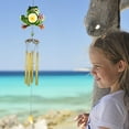 thumbnail image 4 of Fashion Cute Retro Classic Frog Wind Chimes, Outdoor Garden Porch Balcony Aluminum Tube Wind Chimes Bells Ornament Home Decoration, 4 of 5