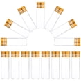 thumbnail image 1 of NUOLUX 24Ud Frascos De Vidrio Transparentes Recargables Para Almacenamiento Seguro De Esenciales Y Fragancias, 1 of 6