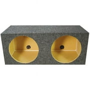 Qpower QMPSQ10E 10 in. Square Style Empty Woofer Box