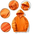 thumbnail image 4 of Esaierr 1-10 Years Boys Girls Hoodie Jacket for Kids Baby,Long Sleeve Hooded Sweatshirt Coats,Fall Winter Sweatsuit Padded Tracksuit Jacket, 4 of 7