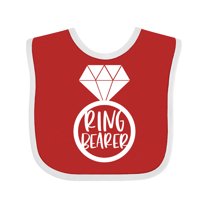Inktastic Ring Bearer Wedding Party Boys or Girls Baby Bib