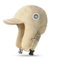 thumbnail image 2 of qolati Fleece Lined Trapper Hat for Men Women Waterproof Winter Hat with Ear Flaps Down Warm Earflaps Baseball Cap Bomber Hunting Ski Hat, 2 of 4