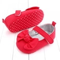 thumbnail image 4 of Infant Baby Girls Shoes Cute Non-Slip Soft Sole Bowknot Princess Dress Mary Jane Flats Toddler First Walker Baby Sneaker Shoes, 4 of 5
