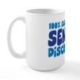 thumbnail image 2 of CafePress - ELIGIBLE FOR SENIOR DISCOUNTS! Large Mug - 15 oz Ceramic Large White Novelty Mug, 2 of 6