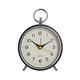 thumbnail image 1 of Cateissary Reloj Despertadores Esfera redonda Reloj de escritorio silencioso Sin tictac Relojes colgantes de vidrio de alta definición que Decoración del hogar Negro, 1 of 6