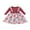 Red, variant on GXFC Little Girls Fall Dress Clothes 3T 4T 5T 6T 7T Kids Girls Long Sleeve Flower Print A-line Dress Spring Autumn Dress Clothing for Children Girls