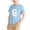 Sky Blue, variant on Eltusu Boys Short Sleeve Tops, Athletic Crew Neck Pullover Summer Kids T-shirts Sky Blue Size 10 T