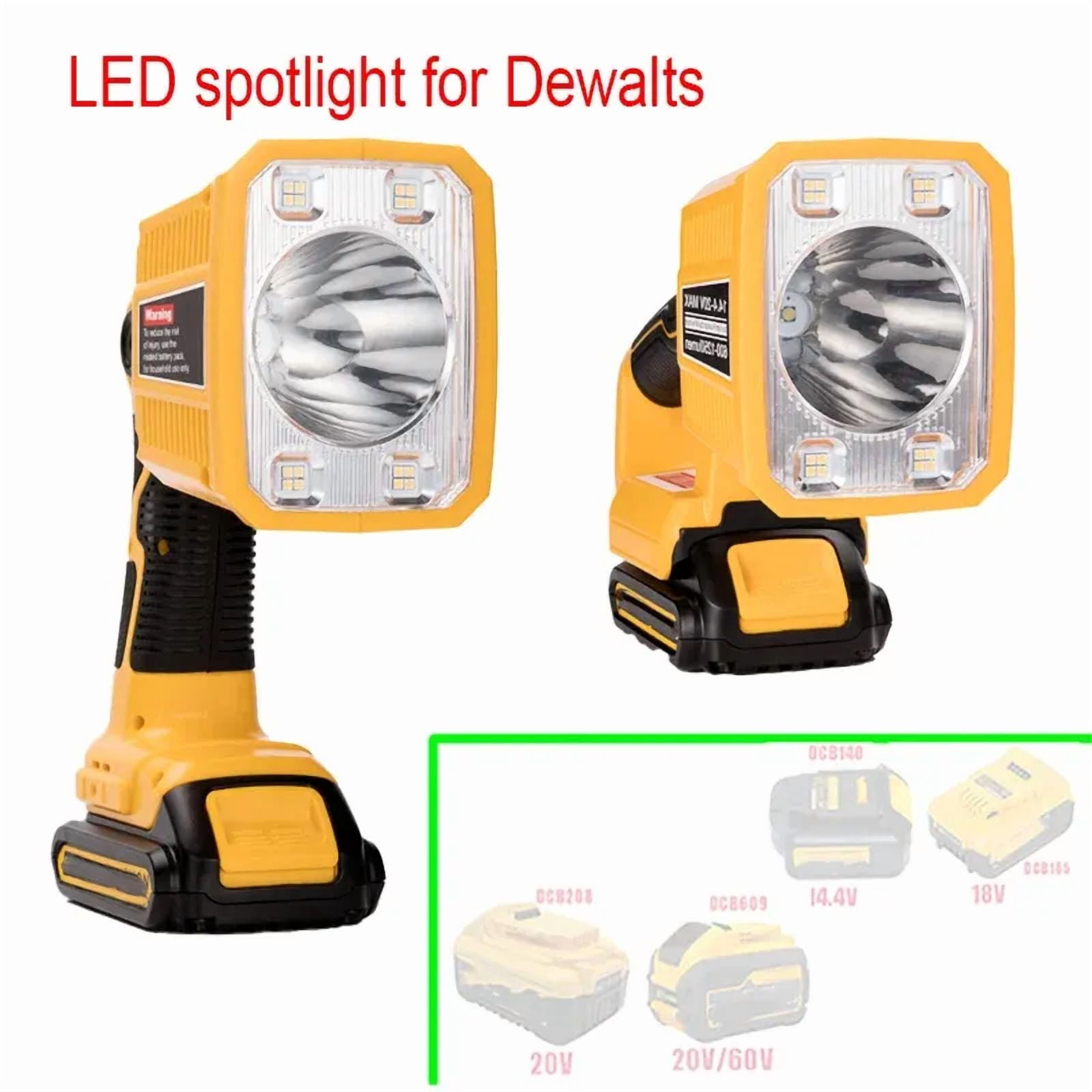Car Working Lamp Li-ion Battery Adapter USB Charger Outdoor Work Light For Bos*ch 18V Battery BAT609