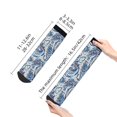 thumbnail image 4 of Fuzoiu Paisley Floral Branches Print Adult Socks, Crew Moisture-wicking Socks, Unisex Cushion Crew Socks,Casual Sports Ankle Socks, 4 of 7