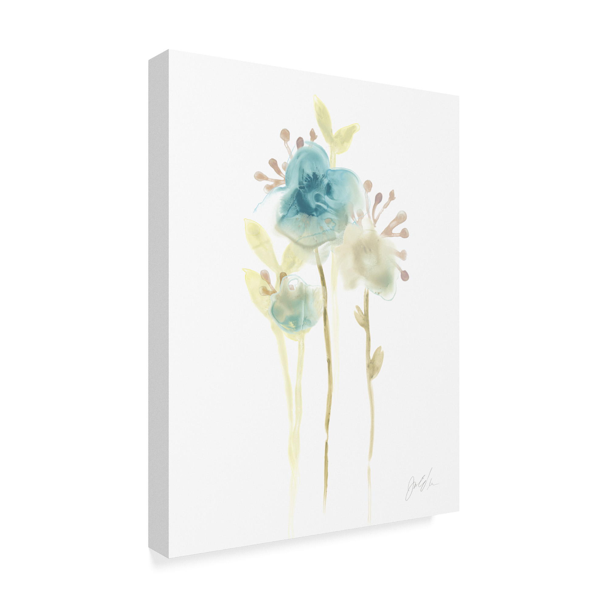 Trademark Fine Art 'Bluebell I' Canvas Art by June Erica Vess