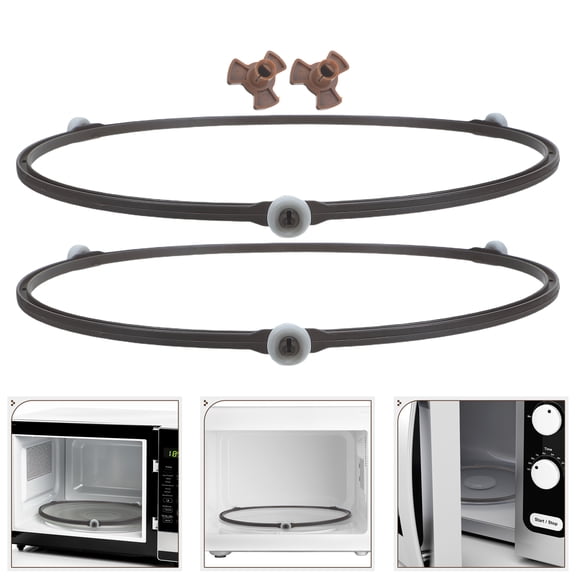HEANUJJ Microwave Turntable Wheel Replacement 2 Sets with Quiet Rolling for Smooth Microwave Plate Rotation
