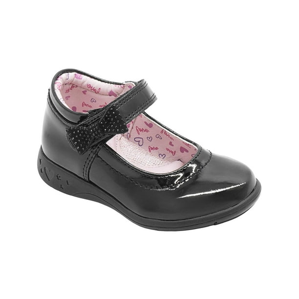 Zapato Escolar Bambino® Contactel Para Niña Charol Negro negro 15
