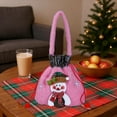 thumbnail image 1 of Bolsa De Poliéster Para Manzanas Bolsa De Regalo Navideña De Terciopelo De 20x37cm Con Cordón Y Lazo, De Nailon Multicolor, Ideal Para Nochebuena (1 Unidad) Rkxzt, 1 of 9