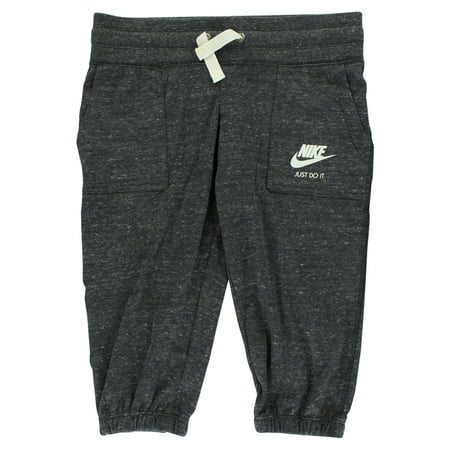 Nice Girl - nike girls sportswear gym vintage capri anthracite s