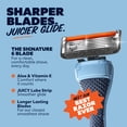 thumbnail image 5 of Dollar Shave Club Men's Razor 6-Blade Starter Set 1 Handle, 2x 6-Blade Manual Razor Refills, 5 of 10