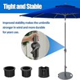 thumbnail image 3 of 8 Pcs Umbrella Base Stand Hole Ring Plug Cover And Cap Patio Umbrella Stand Stand Base Stabilizer-black, 3 of 5