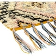 thumbnail image 4 of Surya Dirham DRH-1000 63x24" Rectangle Wool Wall Hanging in Mustard Yellow/Black, 4 of 5