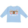 thumbnail image 3 of Inktastic Na-Moose-Te Cute Moose Greeting Boys or Girls Long Sleeve Toddler T-Shirt, 3 of 5