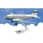 flight miniatures continental airlines dc-3 1/100 scale display model