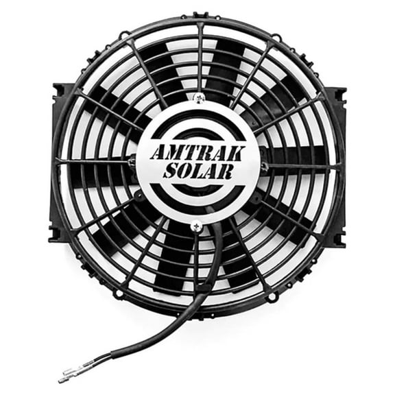 12" Powerful Attic Exhaust Fan - Silent Operation, Energy-Free Cooling & Ventilation System for Home, Garage, Greenhouse, Shed & RV