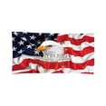 thumbnail image 2 of Diceymbol American Flag Beach Towels Oversized 63x31 In Quick Dry Sand Free Microfiber Beach Towel Soft Absorbent Large Lightweight Travel Towel For Adult Beach Pool Vacation Use, 2 of 6
