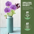 thumbnail image 4 of OUNONA 10Ud Flores Simuladas Moradas Para Decorar Espacios Con Toque Natural Y Duradero, 4 of 6