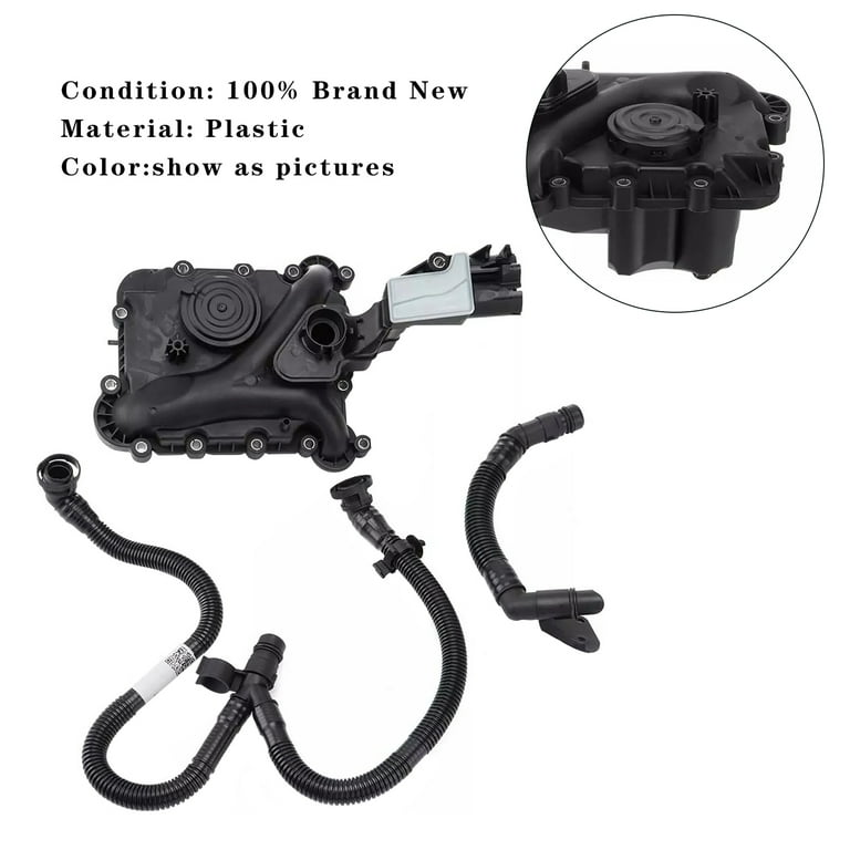 Unique Bargains PCV Valve Engine Crankcase Vent Oil Separator Exhaust