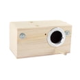 thumbnail image 3 of Caja nido de madera para cría de pájaros, casa de apareamiento para cacatúas, agapornis y periquitos. M Apertura derecha, 3 of 9