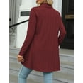 thumbnail image 3 of Lightweight Fall Cardigans For Women Solid Color Open Front Loose Fit Cardigans Sweater Soft Women Jacket Cogild, 3 of 6