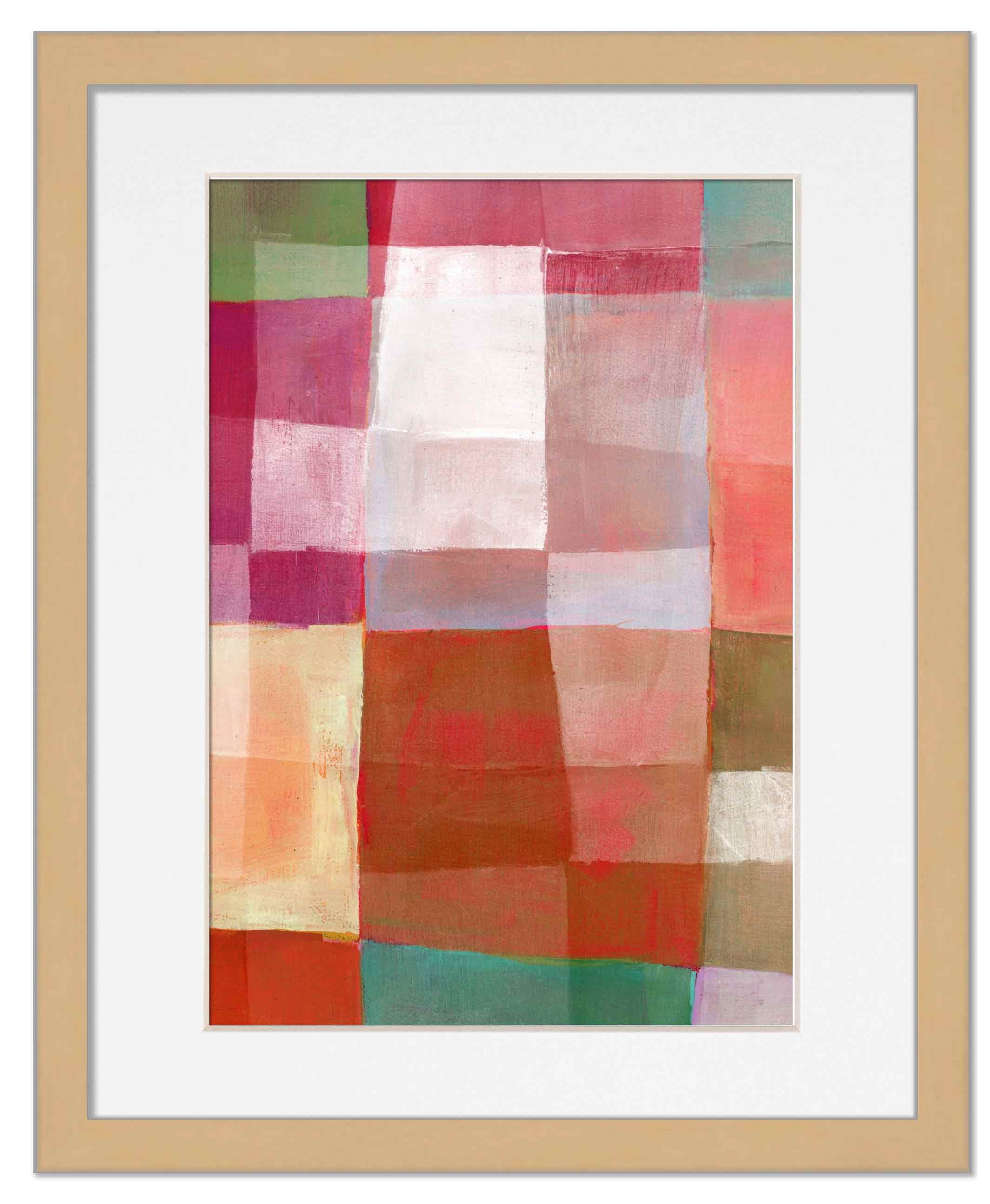 18x24 Frame Natural With White Picture Mat For 18x24 Photo - Natural 22x28 Frame To Display Print